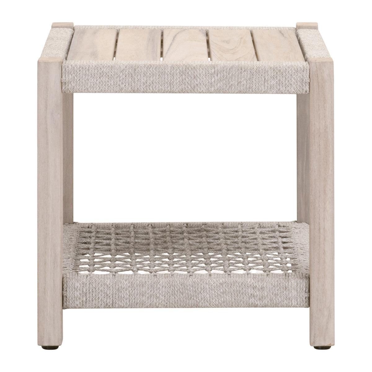 Wrap Outdoor Side Table With Storage Shelf Outdoor Side Tables Sideboards and Things By Essentials For Living