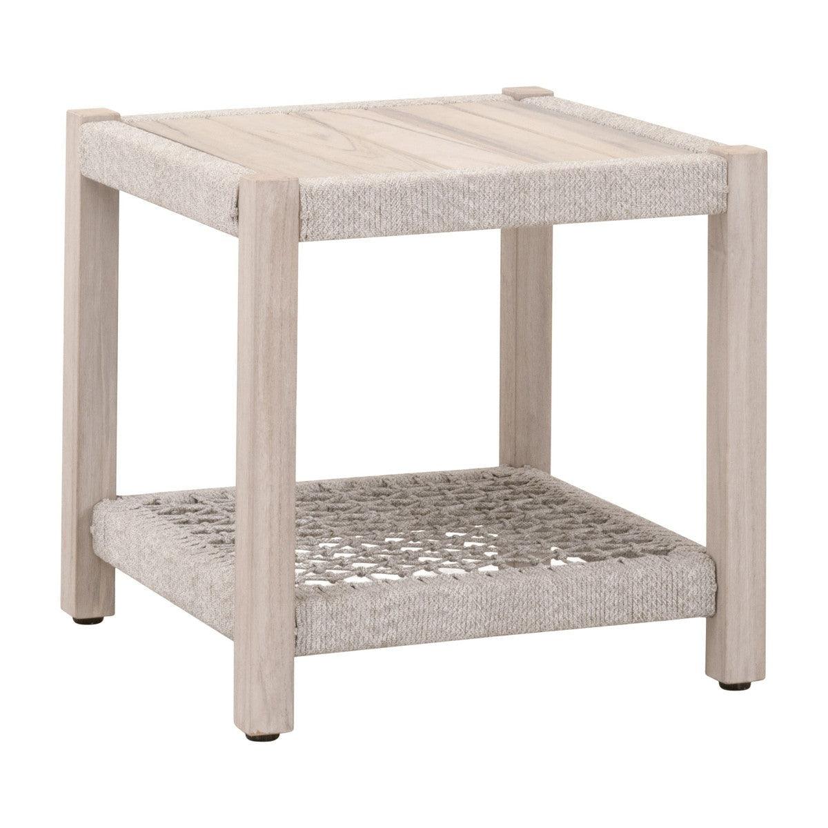 Wrap Outdoor Side Table With Storage Shelf Outdoor Side Tables Sideboards and Things By Essentials For Living