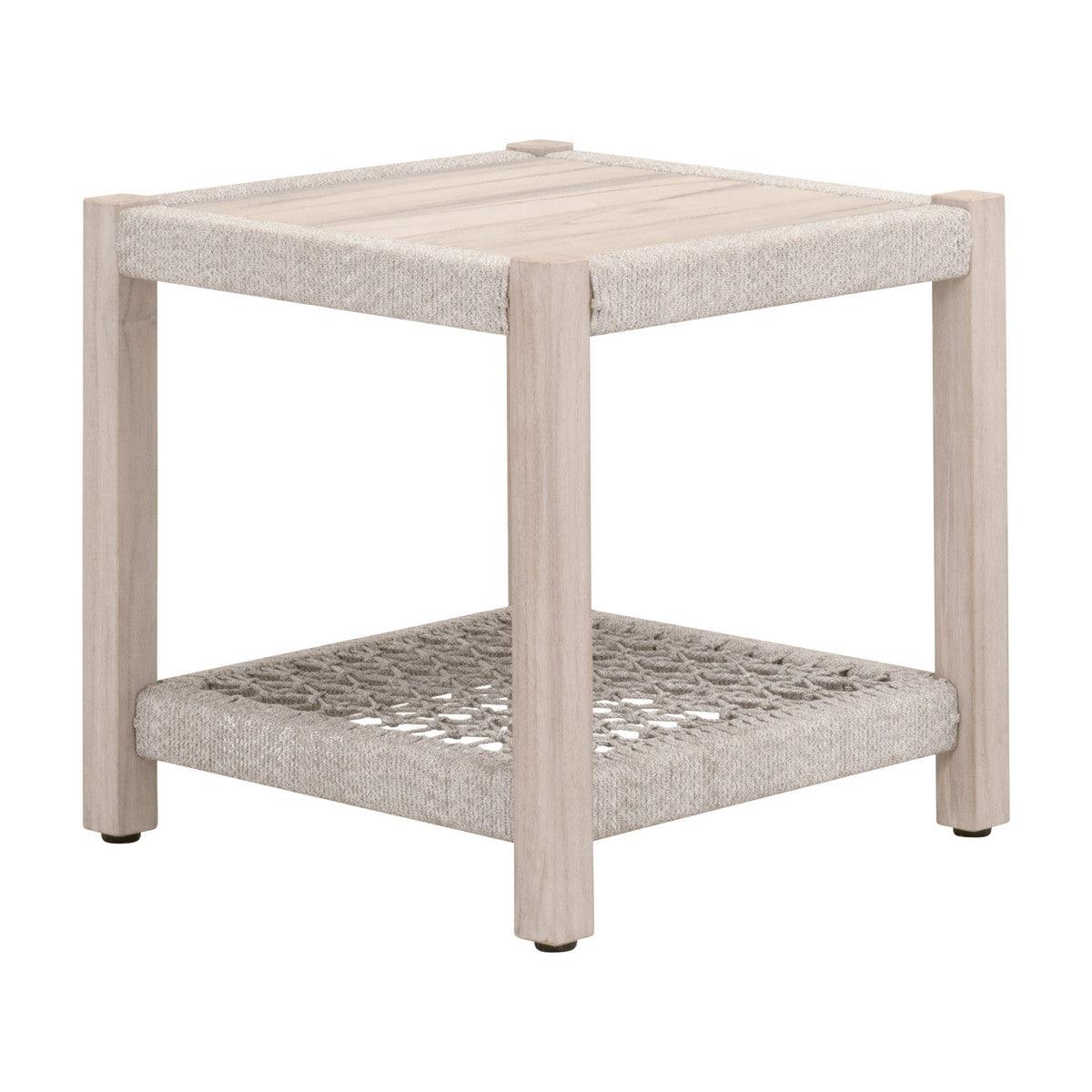 Wrap Outdoor Side Table With Storage Shelf Outdoor Side Tables Sideboards and Things By Essentials For Living