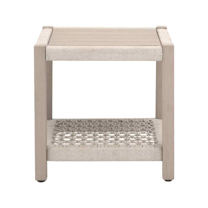 Essentials For Living Wrap Wooden Outdoor Side Table