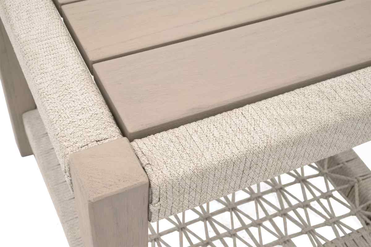 Essentials For Living Wrap Wooden Outdoor Side Table