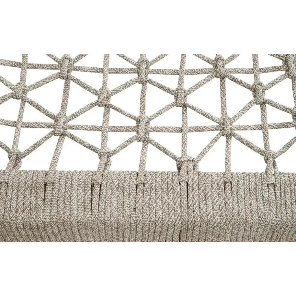 Wrap Outdoor Teak Square Coffee Table-Outdoor Coffee Tables-Essentials For Living-LOOMLAN