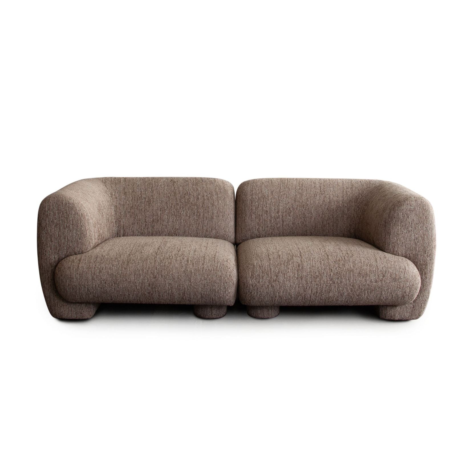 Diamond Sofa Wren Bark Fabric Modular Sofa