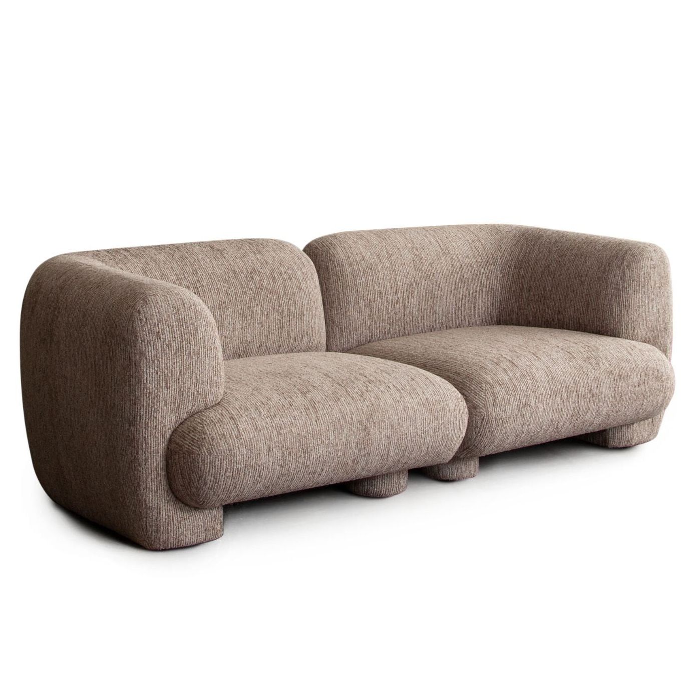 Diamond Sofa Wren Bark Fabric Modular Sofa