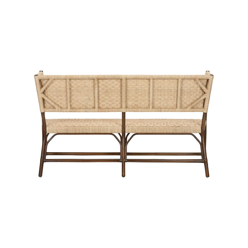 Wrightsburg Rope Wrap Bedroom Bench-Bedroom Benches-Chelsea House-LOOMLAN
