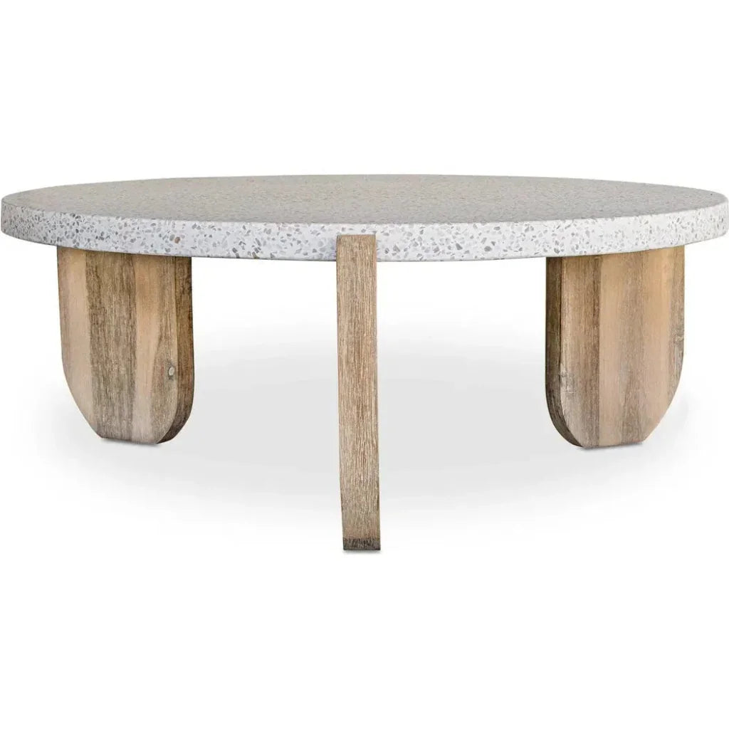 Moe's Home Wunder Terrazzo Round Coffee Table