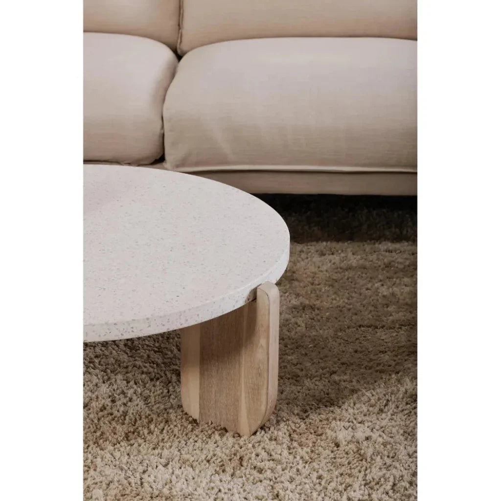 Moe's Home Wunder Terrazzo Round Coffee Table