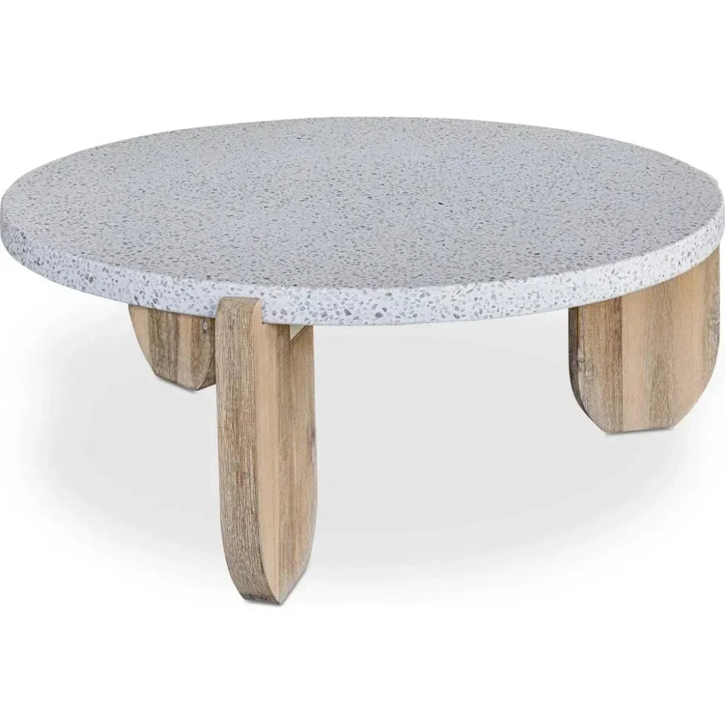Moe's Home Wunder Terrazzo Round Coffee Table