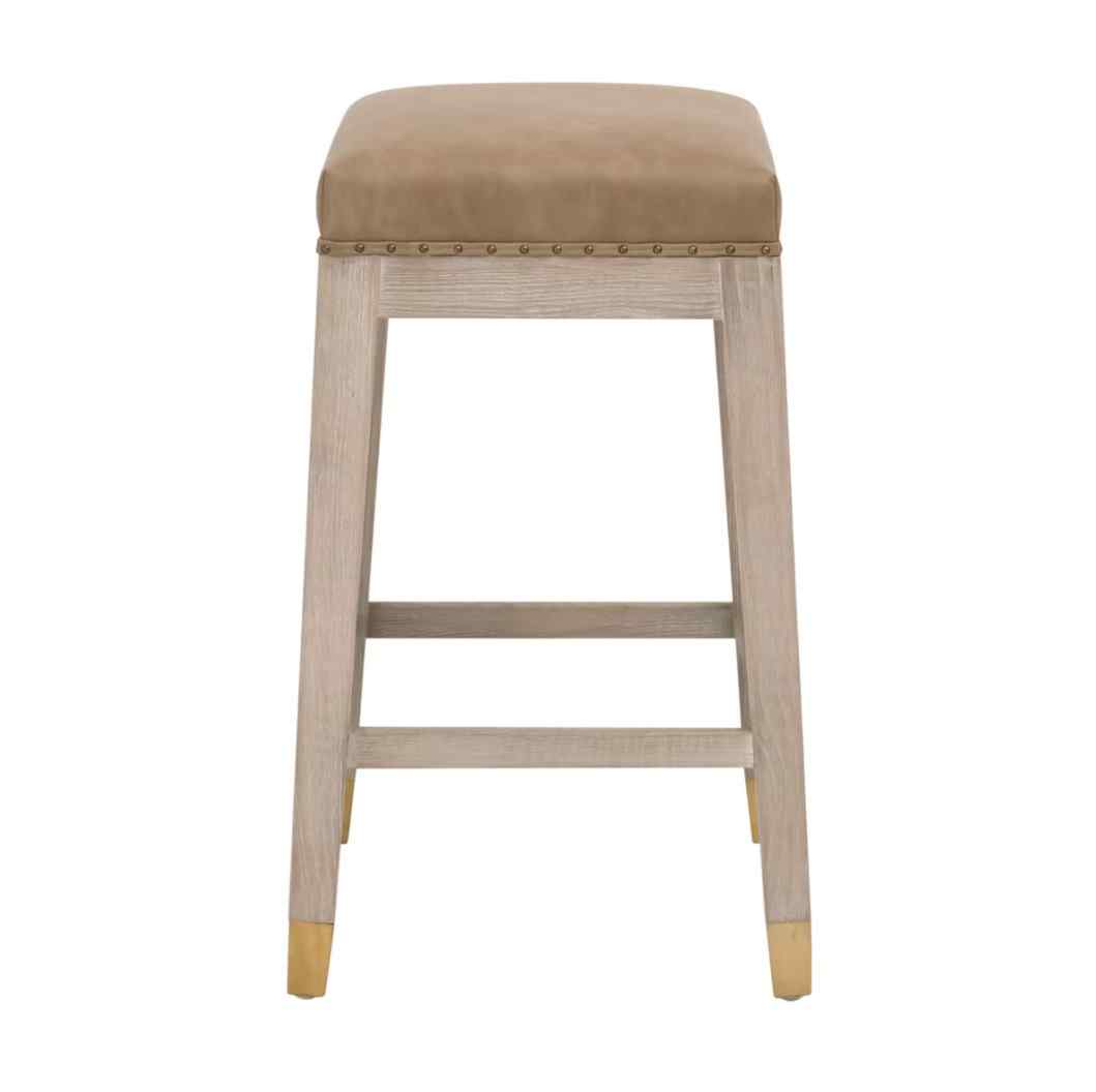 Wyatt Leather Counter Stool 2PC