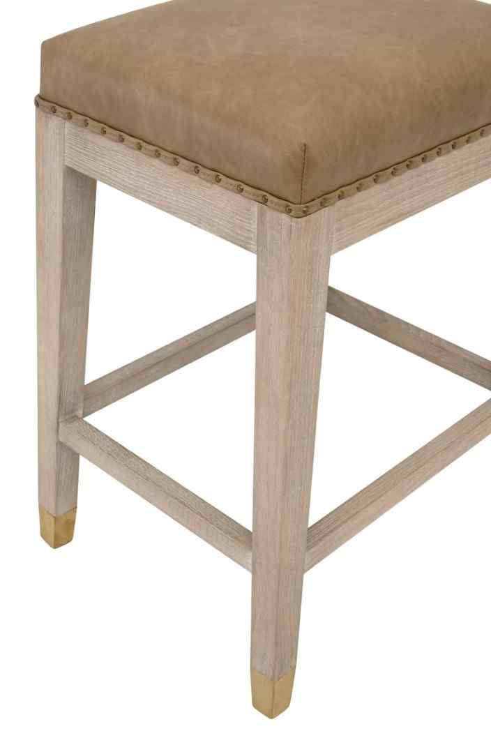 Wyatt Leather Counter Stool 2PC