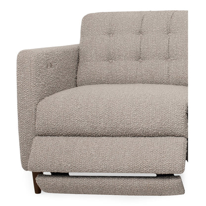 Bridgers Dual Controls Power Recliner Sofa