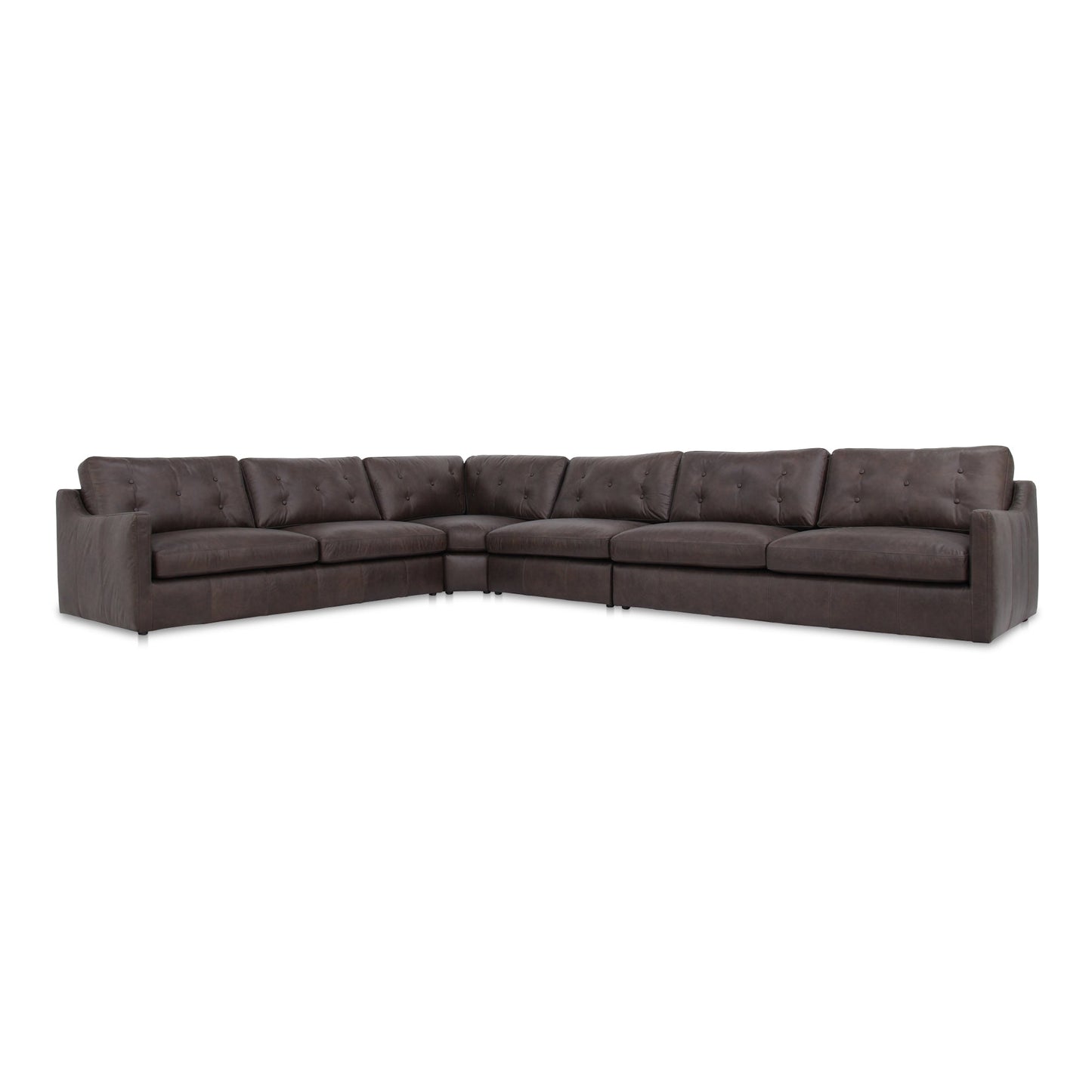 Thurlow Brown Modular Sectional (Set Of 4)