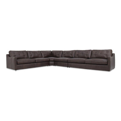 Thurlow Brown Modular Sectional (Set Of 4)
