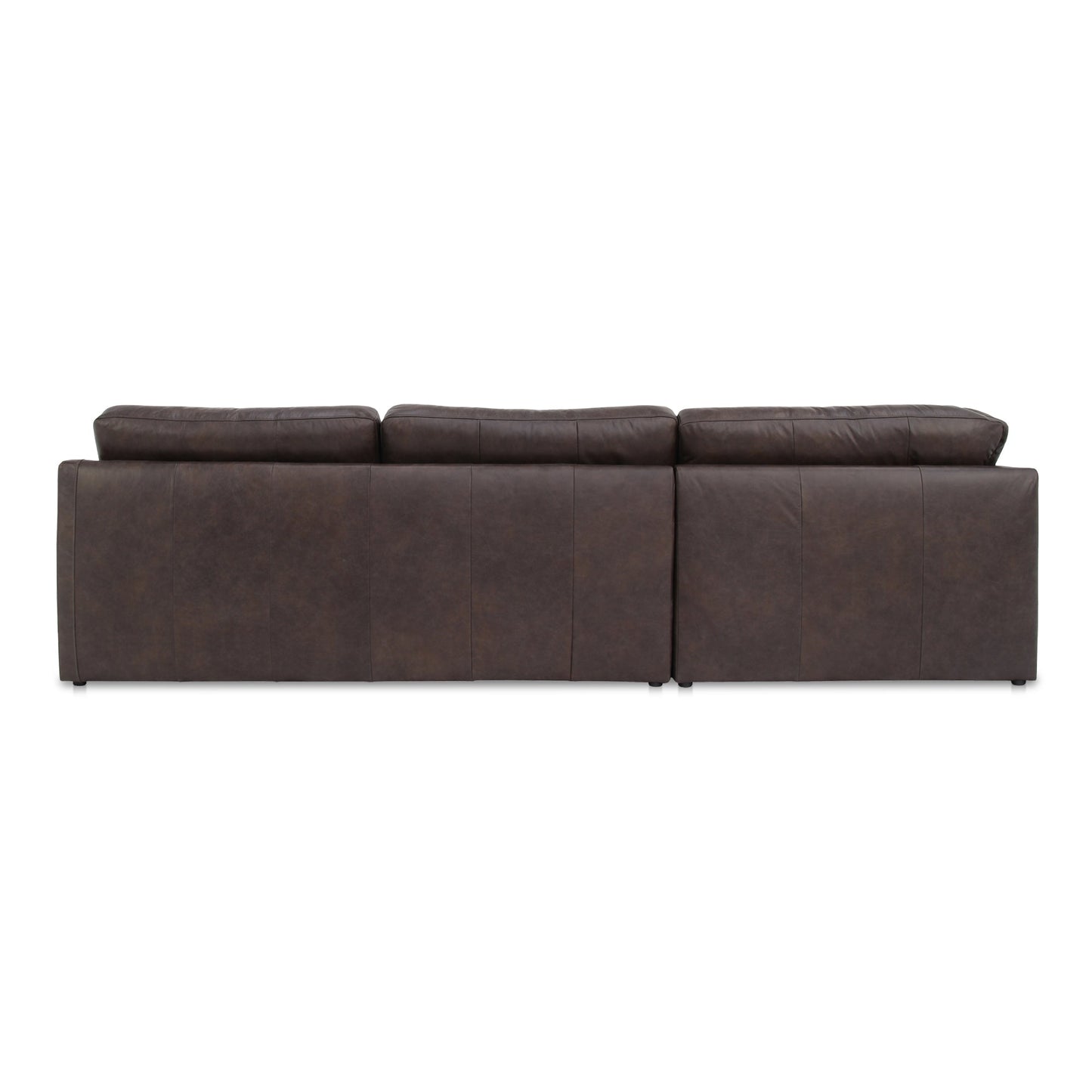 Thurlow Brown Leather Corner Sectional