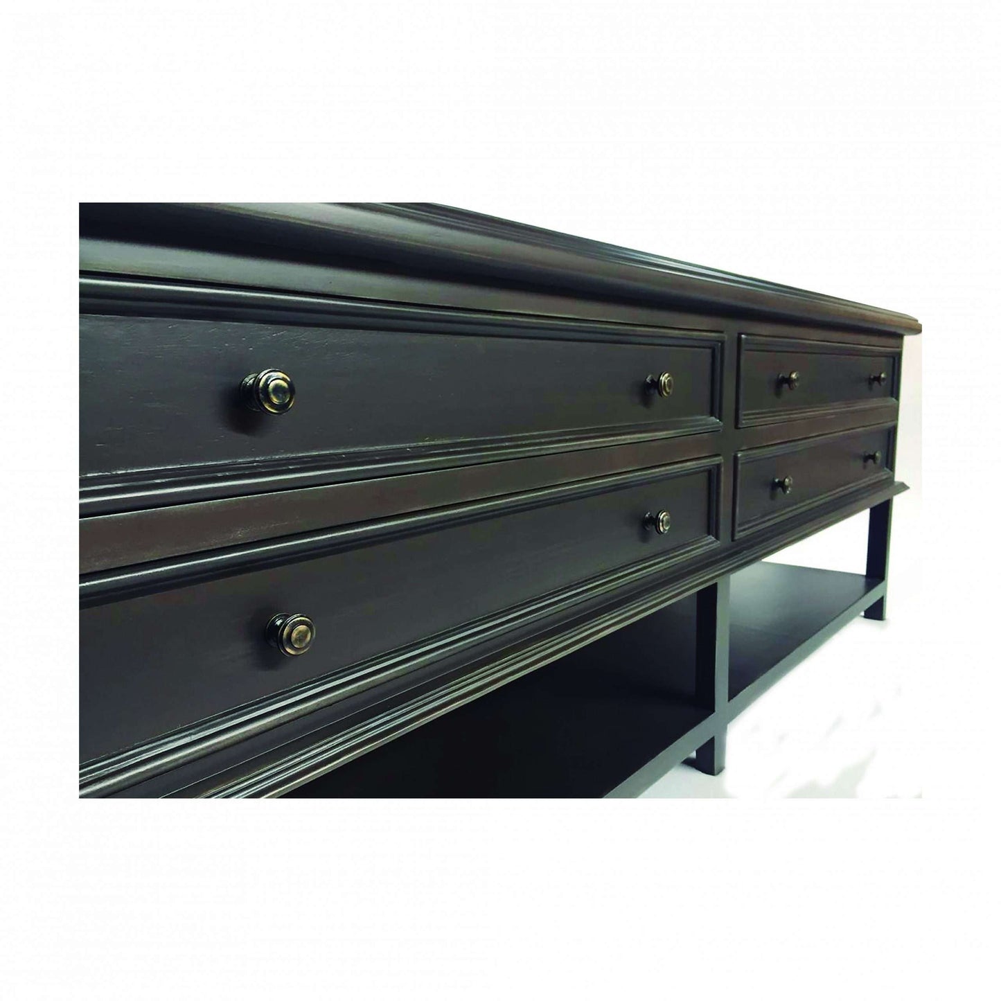Peninsula Home Belen Four Drawers Wood Sideboard