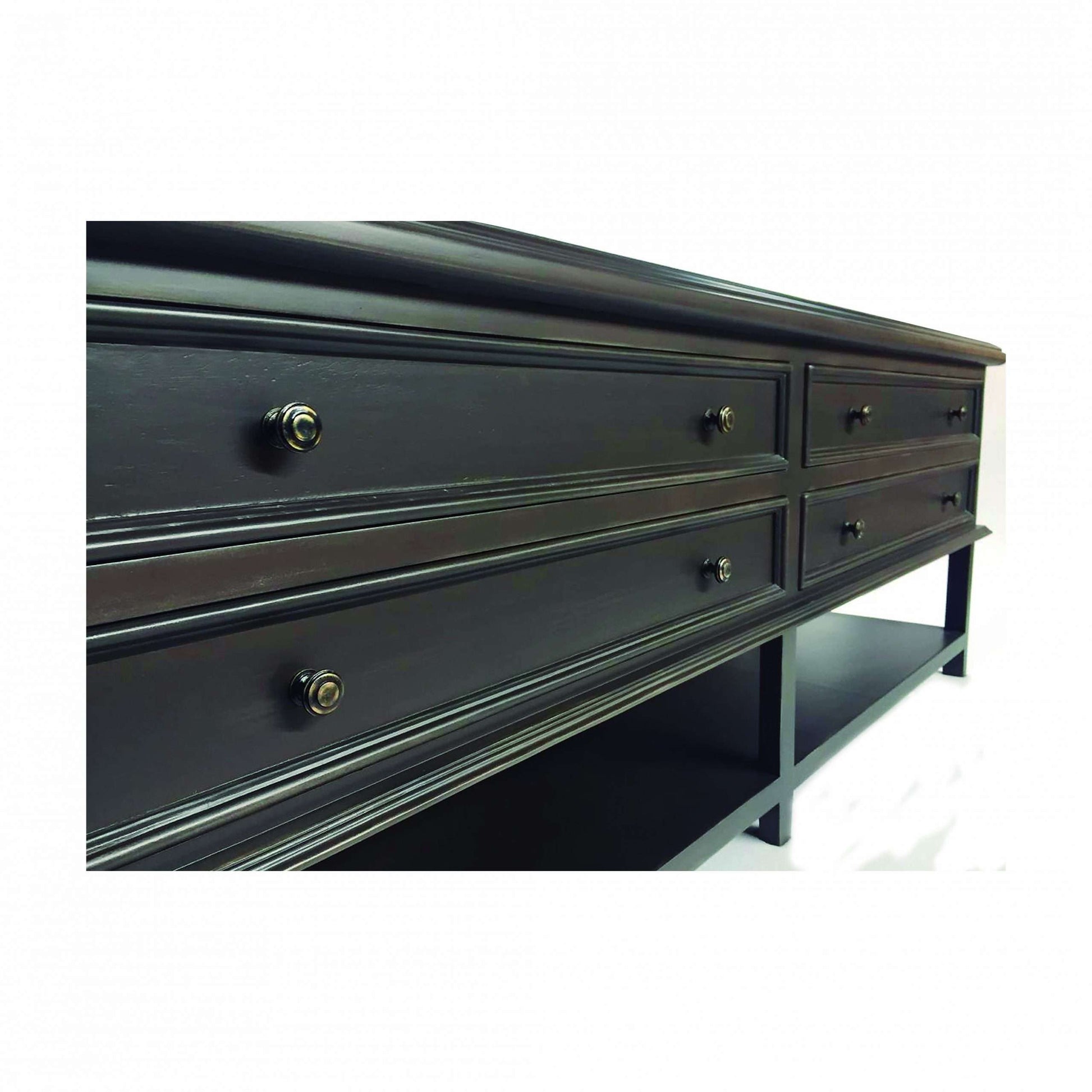 Peninsula Home Belen Four Drawers Wood Sideboard