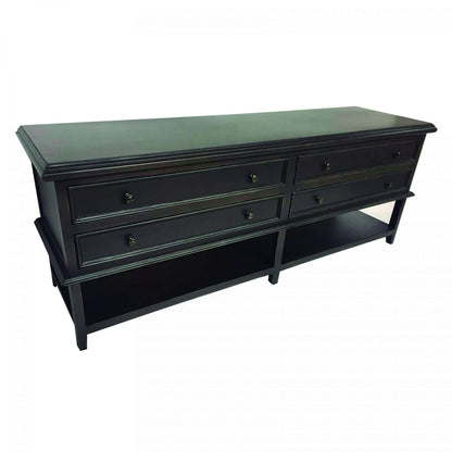 Peninsula Home Belen Four Drawers Wood Sideboard