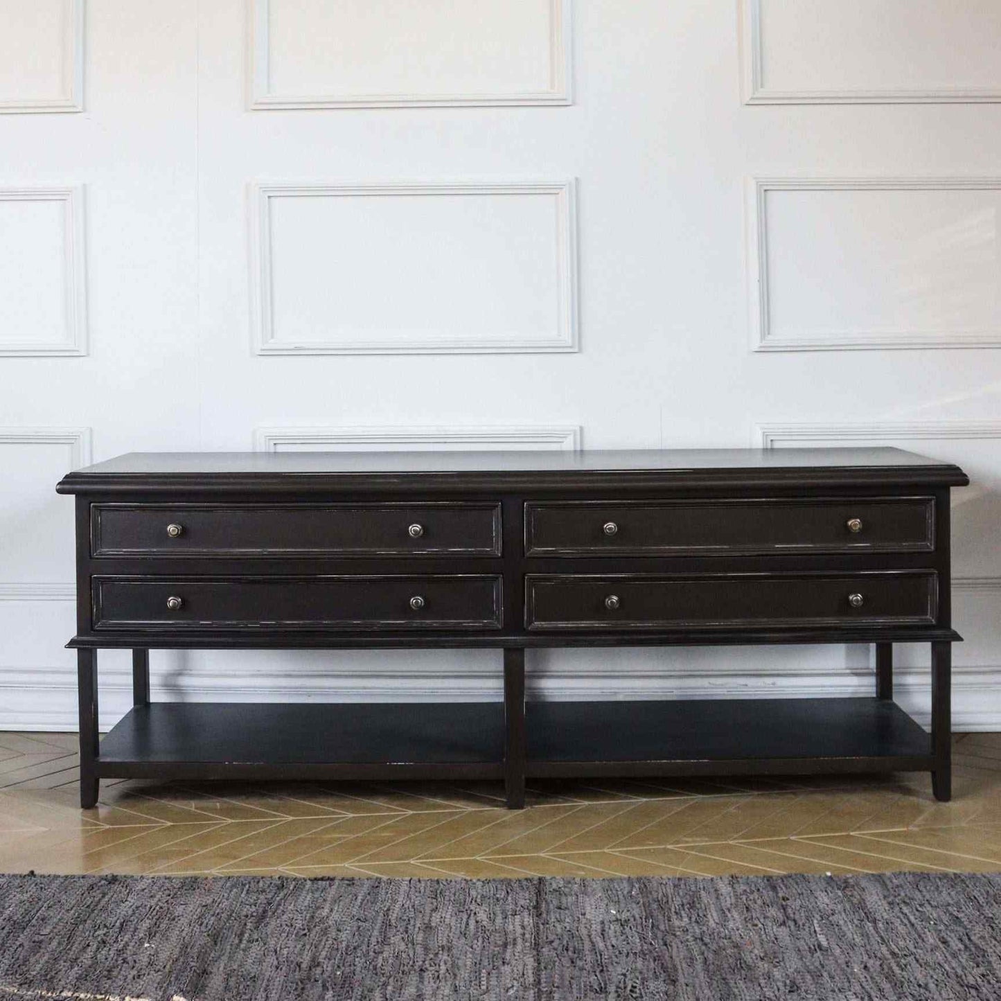Peninsula Home Belen Four Drawers Wood Sideboard