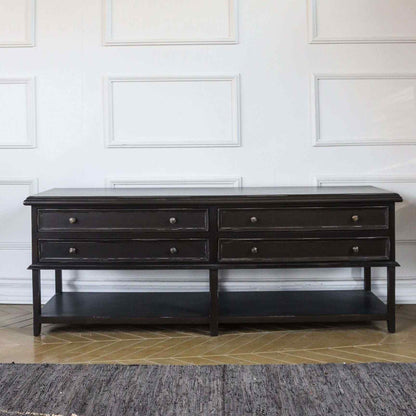 Peninsula Home Belen Four Drawers Wood Sideboard