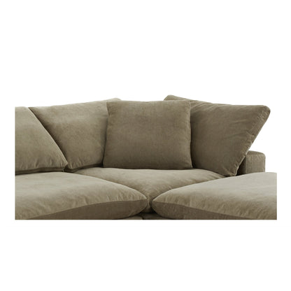 Clay Lounge Polyester Upholstered Modular Sectional