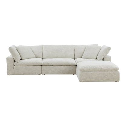 Clay Lounge Polyester Upholstered Modular Sectional