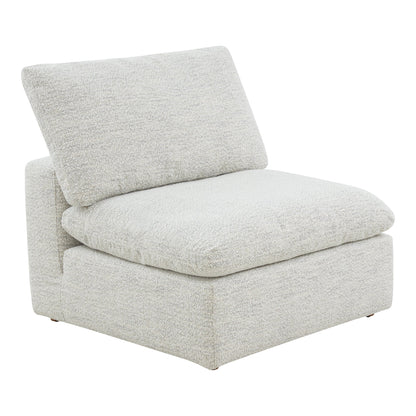 Terra Condo Polyester Upholstered Grey Slipper Chair