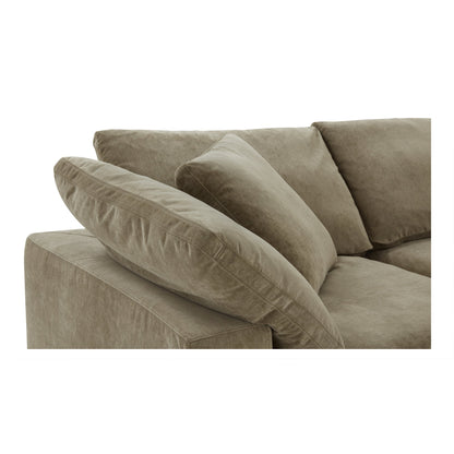 Terra L-Shaped Polyester Upholstered Modular Sectional