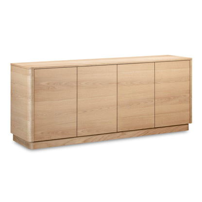 Round Off Wood Sideboard