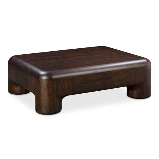 Rowan Wood Dark Brown Rectangular Coffee Table