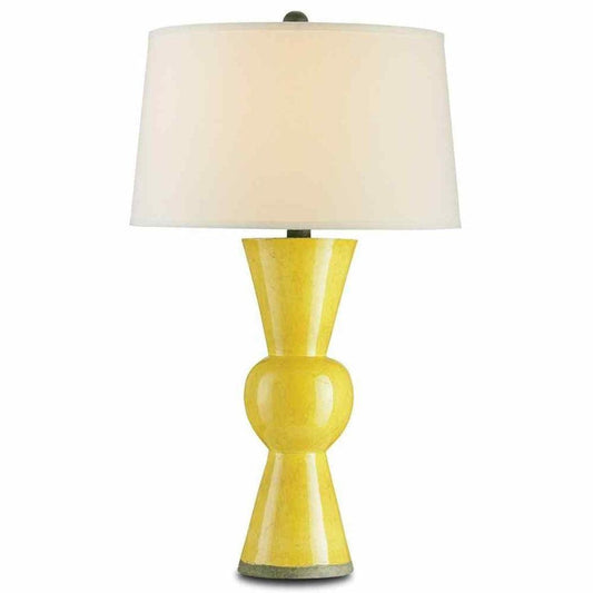 Yellow Upbeat Yellow Table Lamp Table Lamps Sideboards and Things By Currey & Co