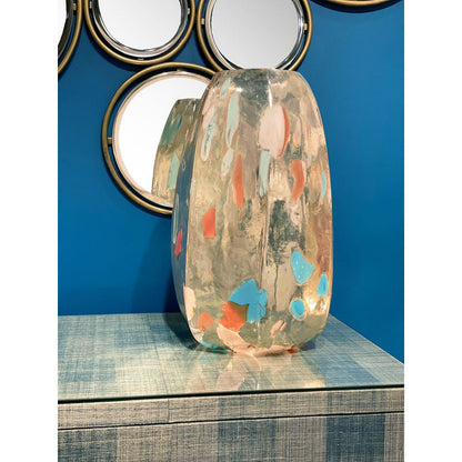 Yes Please Glass Table Lamp-Table Lamps-Wildwood-LOOMLAN