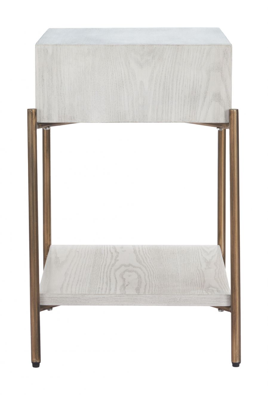 Zuo Modern Yoru One Drawer Wood Nightstand