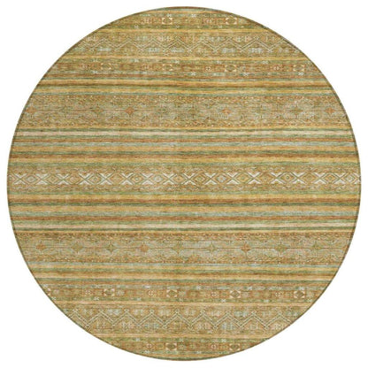 LOOMLAN Rugs Ysadora Aloe Washable Indoor-Outdoor Rug
