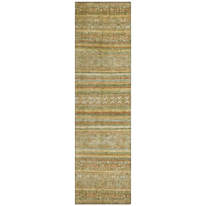 LOOMLAN Rugs Ysadora Aloe Washable Indoor-Outdoor Rug