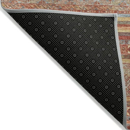 LOOMLAN Rugs Ysadora Paprika Washable Indoor-Outdoor Rug