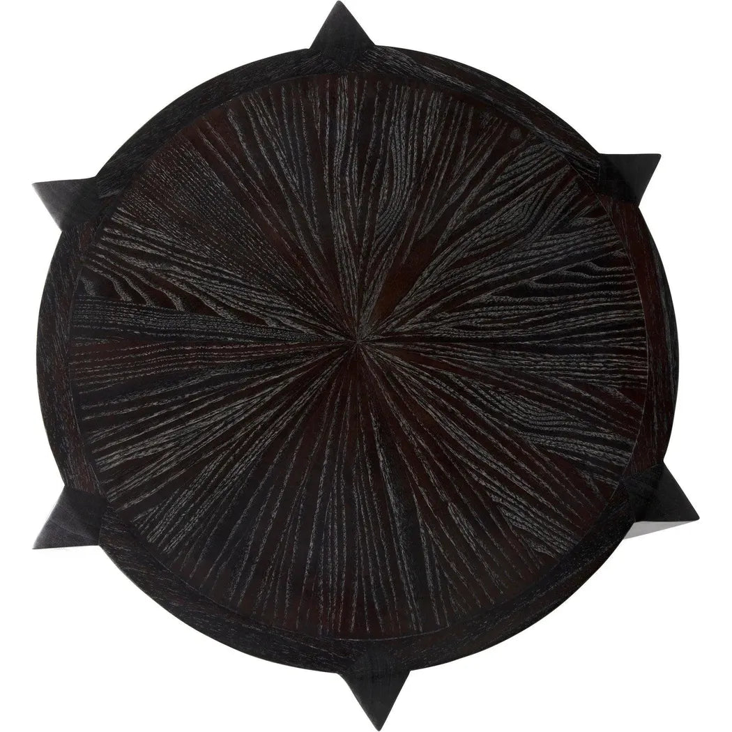 Noir Yuhuda Small Side Table, Sombre Finish