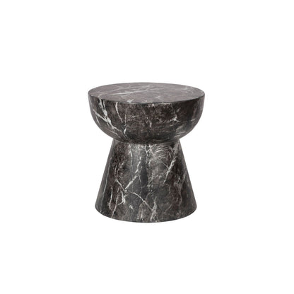 LH Home Yves Concrete Outdoor Side Table
