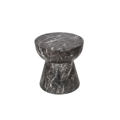 LH Home Yves Concrete Outdoor Side Table