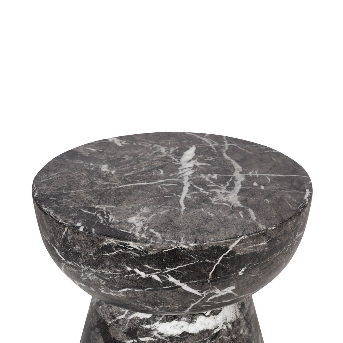 LH Home Yves Concrete Outdoor Side Table