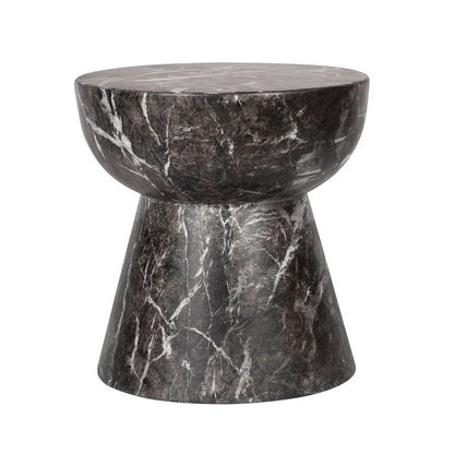 LH Home Yves Concrete Outdoor Side Table