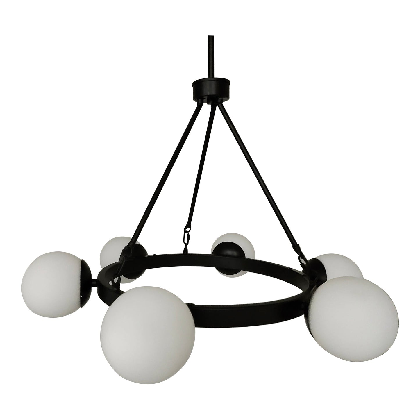 Oaha Iron Black Pendant Light