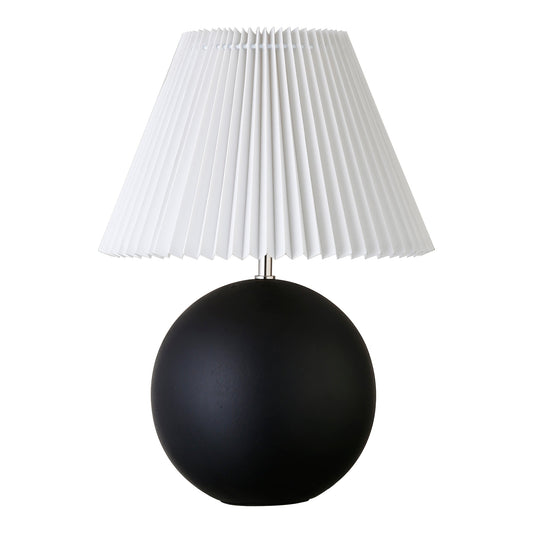 Tuve Polyresin Black Table Lamp