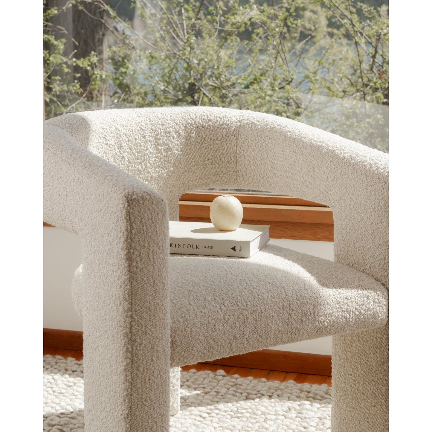 Elo Polyester Upholstered Armchair