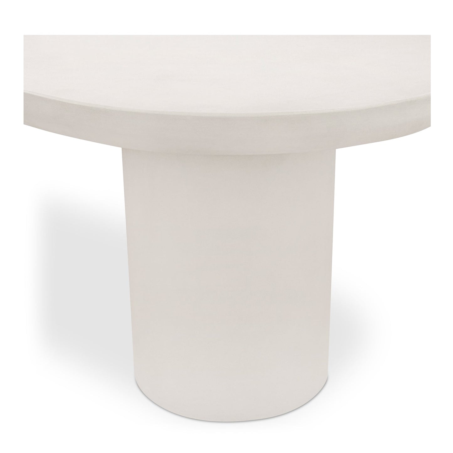 Moe's Home Rocca Cream Concrete Outdoor Dining Table