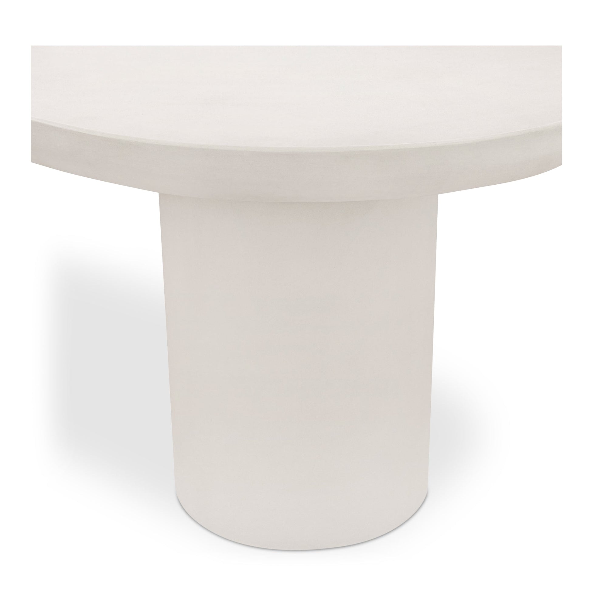 Moe's Home Rocca Cream Concrete Outdoor Dining Table
