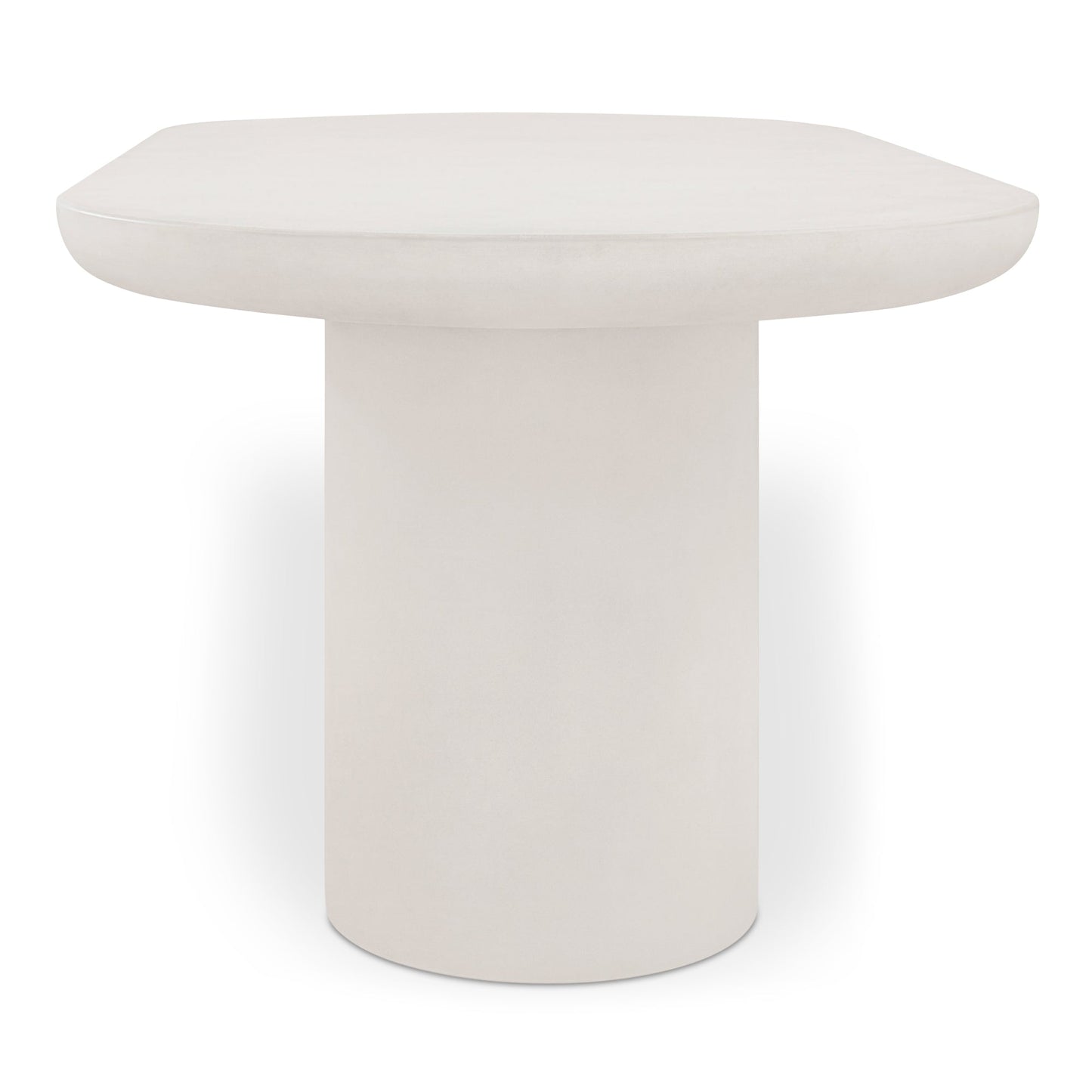 Moe's Home Rocca Cream Concrete Outdoor Dining Table