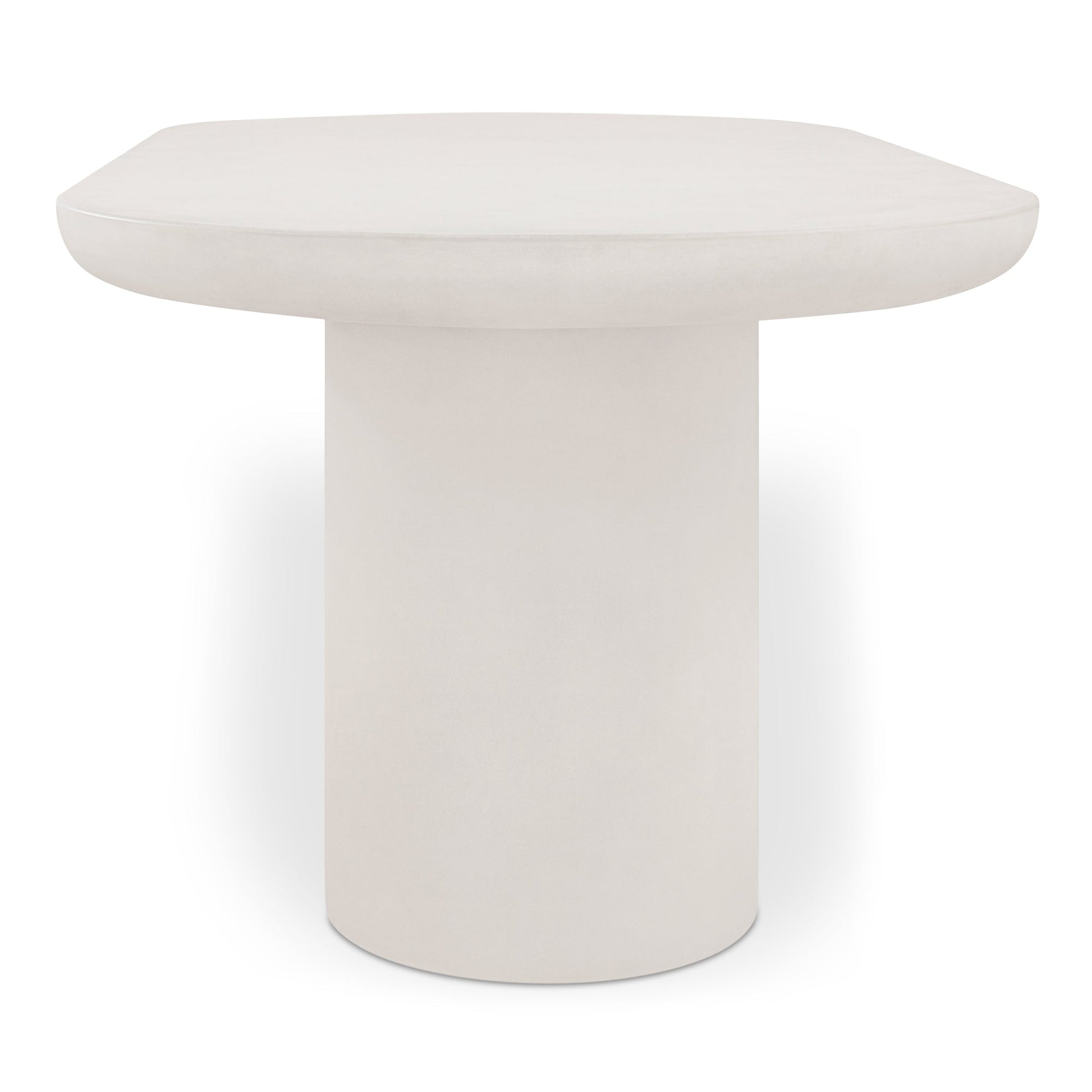 Moe's Home Rocca Cream Concrete Outdoor Dining Table