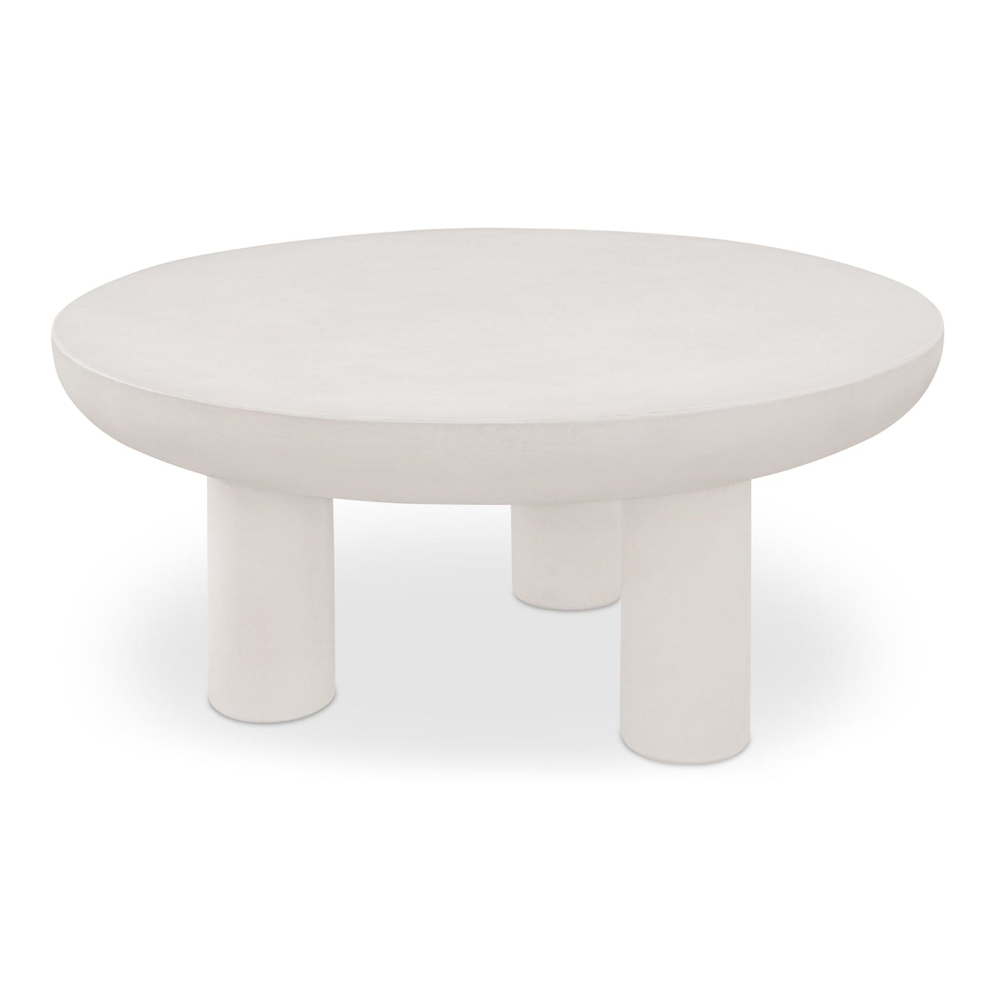 Rocca Cream Concrete Outdoor Coffee Table