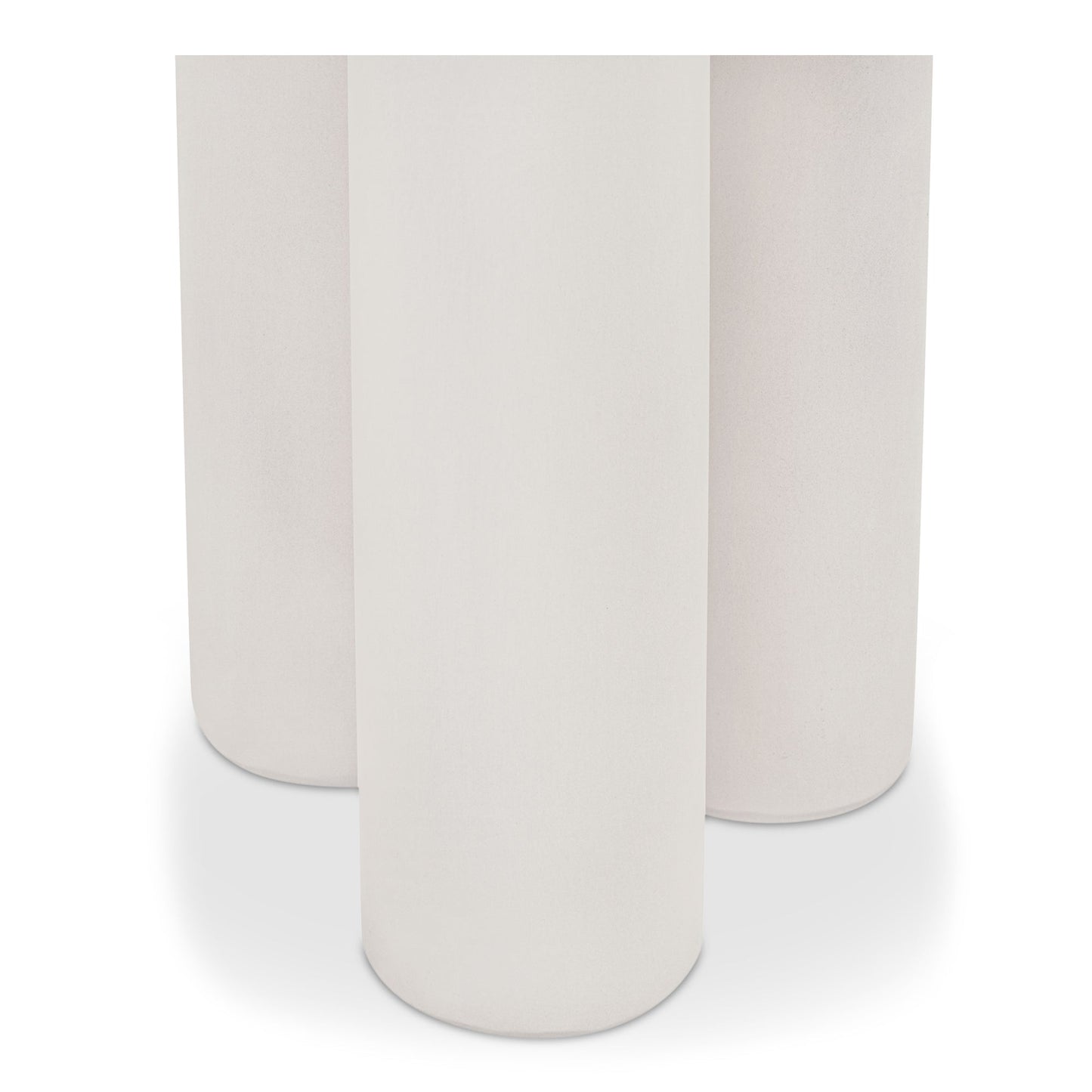 Rocca Cream Durable Concrete Outdoor Side Table