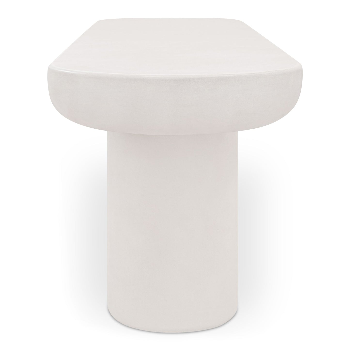 Rocca Cream Concrete Design Outdoor Bench